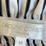 Caroline Constas Black and White Striped Crop Top Size M Photo 8