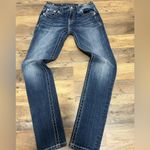 Miss Me  Women's Skinny  Leg Dark Blue Jeans Photo 1