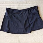 Croft & Barrow  Swim Skort dark blue size 12 spandex Lycra and nylon Photo 9