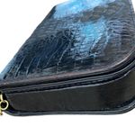 Vintage Crocodile Black Small Purse with Gold Tone Chain Singapore Photo 2