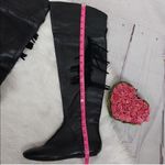 House of Harlow 1960 39.5 knee fringes boots Size 8.5 Photo 12