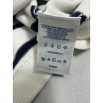 Lands' End Womans Pullover Sweater White Blue Stripe 2 X 20W-22W 3/4 Sleeve Photo 4