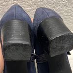 Franco Sarto Black/Navy Blue Block Heel Mary Janes Size 8 Photo 5