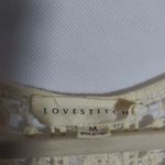 Lovestitch  Cream Crochet Lace Sleeveless Dress Beach Wedding Size M Photo 4