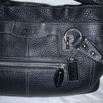 Coach Penelope M0949 F14686 Black Pebble Leather Vintage Satchel Purse Photo 1