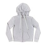 vintage light grey zip up hoodie Gray Photo 0