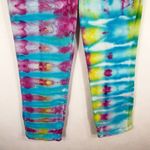 Nine West Dizzy Daze  Sz‎ 6 Jeans Tie Dye Handmade Pink Blue Yellow Skinny 548 Photo 2