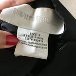 David's Bridal F11876 Halter Satin Dress Photo 6