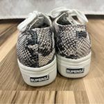 Superga  Snakeskin Print Platform Sneakers Photo 1