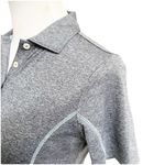 Peter Millar  Women’s E4 Wiking Polo 50+UPF Collared Gray Size XS Golf Tennis Photo 4