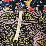 Free People  | Wildflower Fields Floral Rayon Henley Button Top S Photo 4