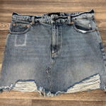 Ser. O. Ya. Women’s Distressed Denim Jean Shorts Size 28 Revolve Blue Photo 0