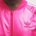 Adidas Women's Pink Athletic Tracksuit Jacket Photo 3