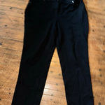 Chico's Chico’s black knit straight leg 2/12 short jeans Photo 0