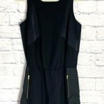 Parker  Regina black sleeveless short romper medium NWT Photo 0