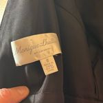 Monique Lhuillier Bridesmaid black v neck trumpet gown Photo 2