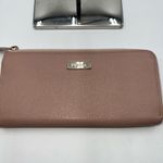 Furla  Saffiano Leather Made in Italy Zip Around‎ Wallet in Blush Photo 1