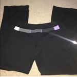 Lululemon  Wide Leg Black Full Length Leggings Size 4 Photo 1