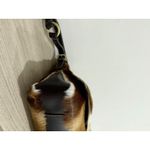 Diane Gail South African Springbok Fur with Leather Trim Crossbody Messenger Bag Brown Photo 6