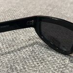 MOVING SALE Black Slim Rectangular Retro Sunglasses Photo 5