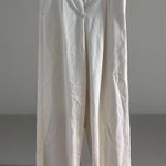 Sam Edelman Lorelai Pleated Trouser Women's Wide Leg Sailor Pants Khaki Sz 4 Photo 4
