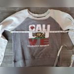 California Republic Varsity Sweatshirt Women's Sz M Gray Size M Photo 3