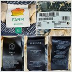 Farm Rio  Ainika Tropical Spendor Mini Dress Navy Blue XS NEW Photo 6