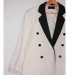 Blaque Label Women's Blazer Ivory Size Medium Photo 3