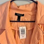 Torrid  NWT Linen Longline Button Front Blazer- Size 3X Photo 6