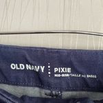 Old Navy Pixie Denim Stretch Pants Women’s size 6 Blue Photo 3
