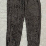 Lululemon  Athletica Black Patterned Joggers Size 2 Photo 0