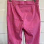 ZARA  Bootcut Pink Pants Mid-rise Stretch Chinos‎ Mini Flare Pink - Large Photo 6