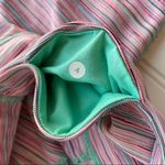 Lululemon Leggings Wunder Under Luxtreme Cyber Stripe Pink Menthol Size 4 rare Photo 5