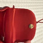 Handmade Le Regale Red Beaded Bead Mini Purse Handbag Photo 6