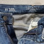 Arizona Jeans Womens 11 Blue High Rise Jegging Skinny Medium Wash Faded Denim Photo 4