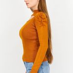 BB Dakota  Peri Puff Cardigan in pumpkin spice size medium (b23) Photo 2