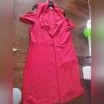 Venus Red Vest Eye-Catching Knee-Length vest size Large Photo 2