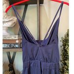 BHLDN Fame & Partners Isabella Jumpsuit Navy Women's Size 0 Photo 10