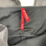 Spanx Women's Faux Leather Shiny Black Glossy LEGGINGS #2437 Size Large Photo 3