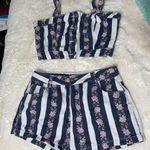 Forever 21 Jean Short And Tank Top Set Photo 0