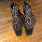 Time and Tru Women's Lace Up Moto Bootie Size 10 Black Photo 3