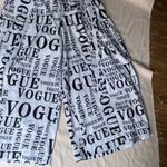 Black and White Vogue Print Skirt Size XL Photo 2