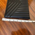 A New Day Black Faux Leather Wristlet Clutch New without Tags . 9x7” Photo 4