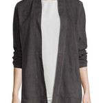 Eileen Fisher  The Fisher Project Soft Suede Kimono Jacket, Cinder XS Photo 0