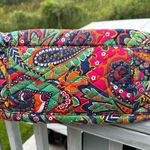 Vera Bradley  Orange Blue Green Venetian Shoulder Bag Photo 9