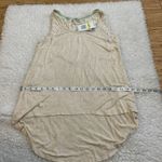 Jolt  Ivory Beige High Front Low Back Sleeveless Top Medium New With Tag Photo 4