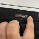 J. McLaughlin  Charter Pant 4 NWT $178 Jeans Wide Leg Cotton Stretch Black Solid Photo 3