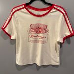 Brandy Melville Budweiser Baby Tee Photo 0