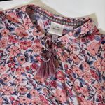 Knox Rose  Dress Womens Pink Floral Ruffle Tiered Babydoll Size Large Photo 10