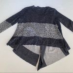 Alberto Makali Leopard Print Cardigan Sweater Photo 8